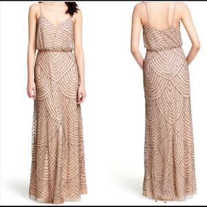 Adrianna Papell beaded dress